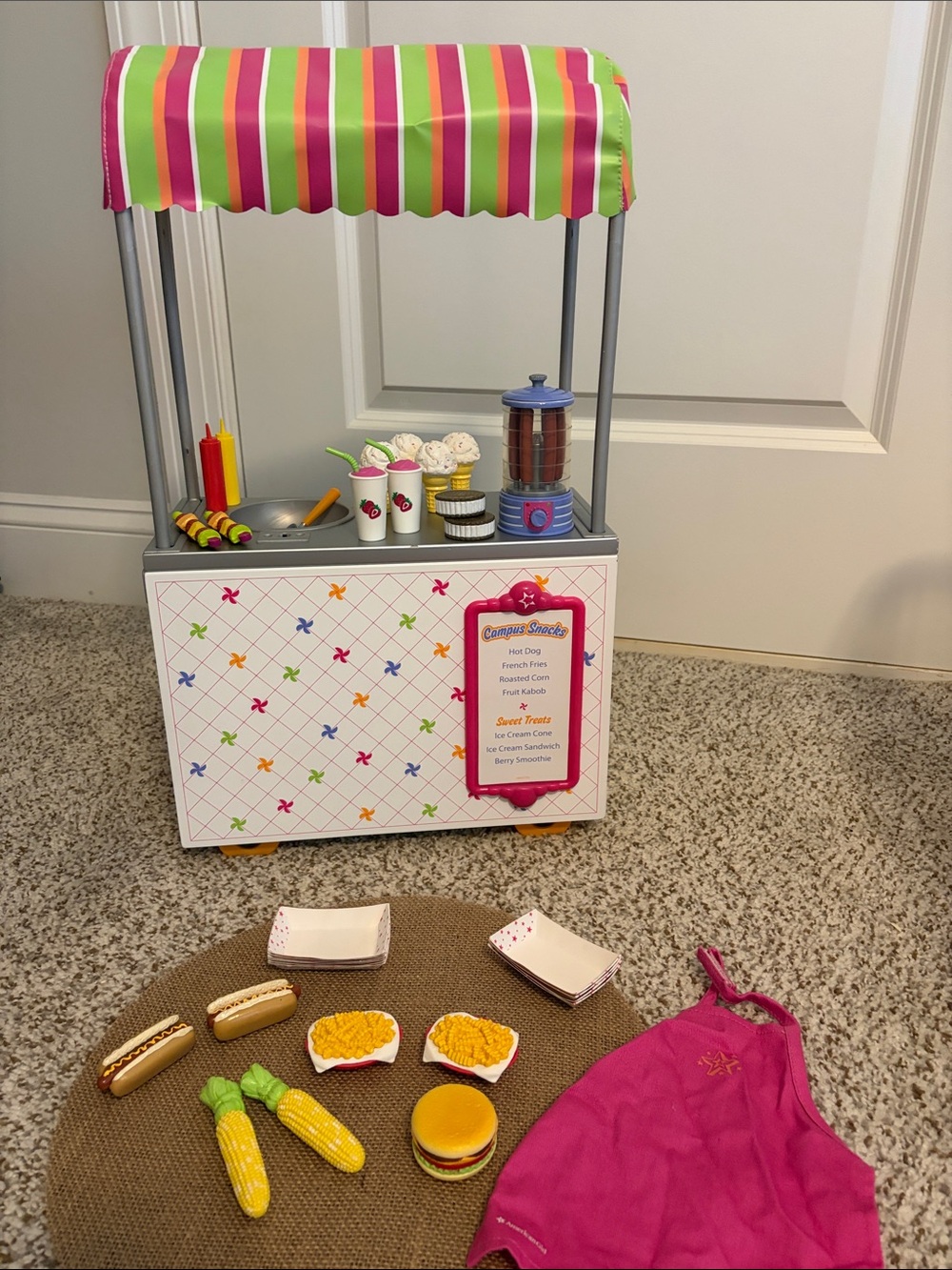 American Girl Snack Cart